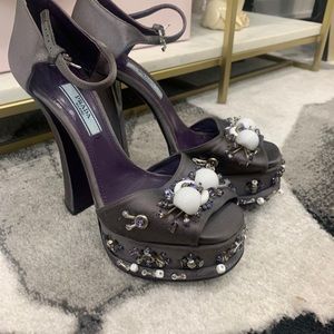 Prada Beaded Pumps